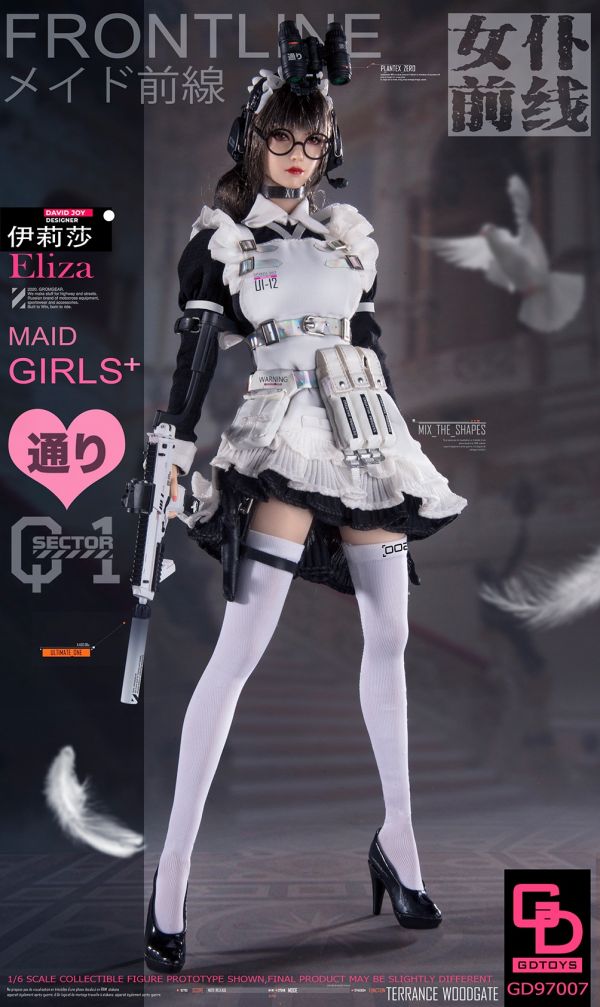 【史派克工廠】結單 23年Q3預購 GDTOYS GD97007 女僕前線 第2彈 伊莉莎 ELIZA 1/6 0608 GDTOYS GD97007 女僕前線 第2彈 伊莉莎 ELIZA 1/6