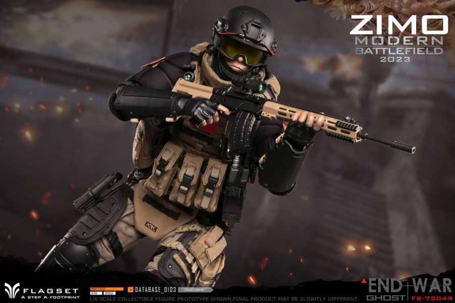 【史派克工廠】結單 預購Q3 FLAGSET 1/6 末日戰爭系列 END WAR 死神小隊 子墨 FS-73049 0621 FLAGSET 1/6 末日戰爭系列 END WAR 死神小隊 子墨 FS-73049
