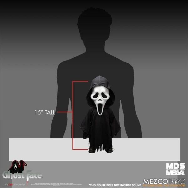【史派克工廠】預購27年1月 MEZCO Mega Scale 超大隻 驚聲尖叫 鬼臉 15吋 可動 再版 0528 MEZCO Mega Scale 超大隻 驚聲尖叫 鬼臉 15吋 可動 再版