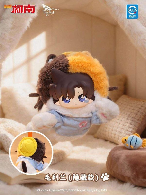 【史派克工廠】結單免運5月 原谷動漫 名偵探柯南 貓貓meow 搪膠毛絨 盲盒 8款 一中盒6入 0310 原谷動漫 名偵探柯南 貓貓meow 搪膠毛絨 盲盒 8款 一中盒6入