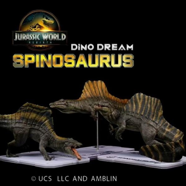 【史派克工廠】預購免運26年7月 Dino dream 侏羅紀世界4 重生 游泳棘龍 雕像 0701 Dino dream 侏羅紀世界4 重生 游泳棘龍 雕像