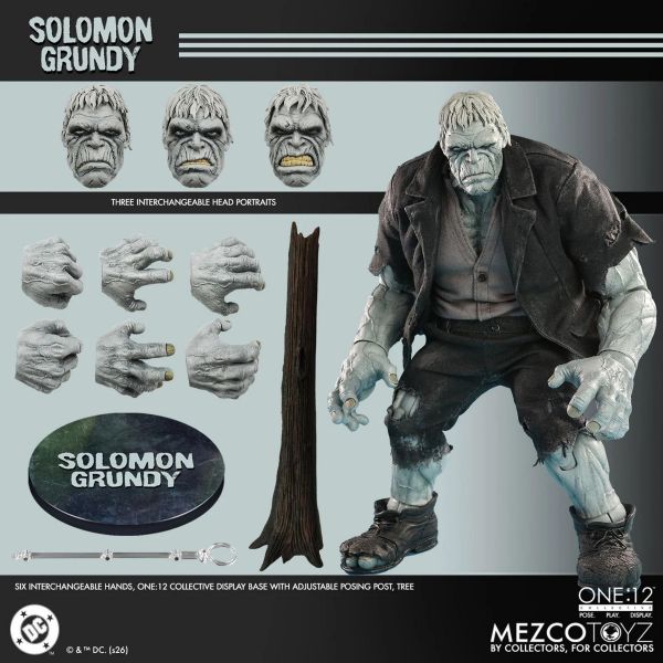 【史派克工廠】結單 免運26年Q4 Mezco One 12 Collective DC漫畫 所羅門 格倫迪 0819 Mezco One 12 Collective DC漫畫 所羅門 格倫迪