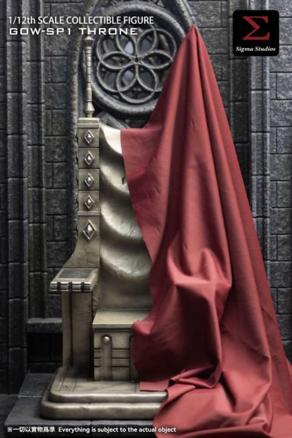 【史派克工廠 】預購免運26年Q3 Sigma studios 瘦姑媽 GOW-SP1 王座 1/12 配件 0311 Sigma studios 瘦姑媽 GOW-SP1 王座 1/12 配件