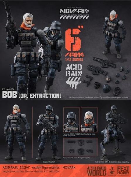【史派克工廠 】結單 免運9月 酸雨戰爭 Acid Rain NOVARK FXH-AR-008 鮑伯 0817 酸雨戰爭 Acid Rain NOVARK FXH-AR-008 鮑伯