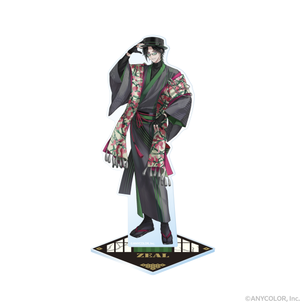 【史派克工廠】預購26年4月 彩虹社 Zeal Ginjoka 壓克力立牌 1013 彩虹社 Zeal Ginjoka 壓克力立牌
