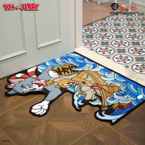 【史派克工廠】結單25年1月 VGT 華納兄弟探索 湯姆貓與傑利鼠 招財地毯 乘風破浪版 1219 VGT 華納兄弟探索 湯姆貓與傑利鼠 招財地毯 乘風破浪版