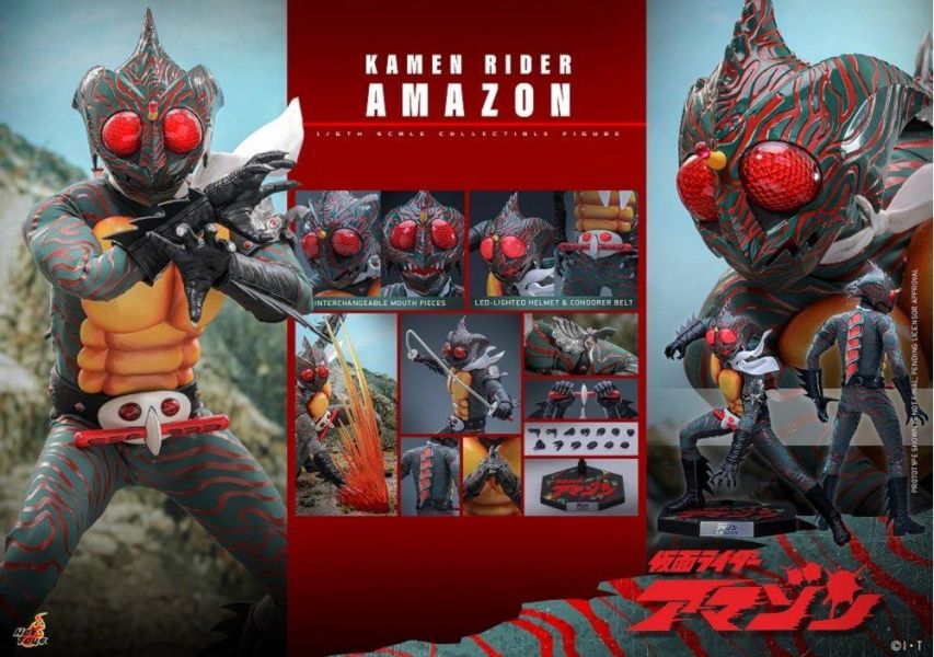 【史派克工廠】預購免運27年Q3 野獸國 HOT TOYS TMS184 假面騎士 Amazons 亞馬遜 0225 ROCKETTOYS ROC-14 火影忍者 天道佩恩 戰損Ver 附特典