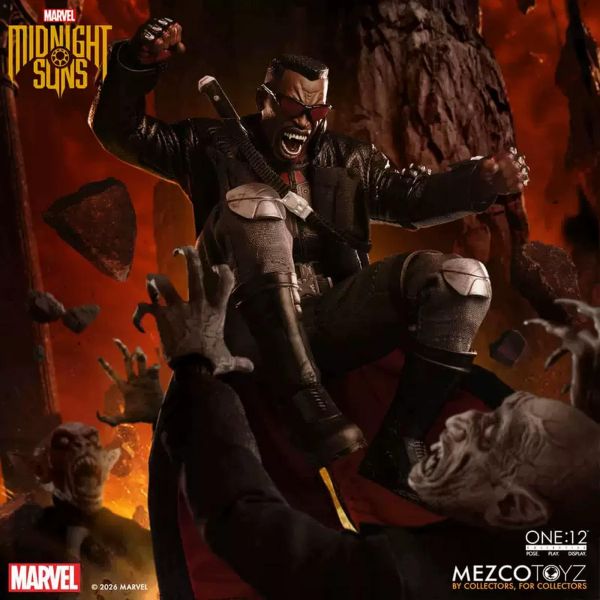 【史派克工廠】結單 免運27年Q2 MEZCO One：12 刀鋒戰士 Marvel 1/12 可動 0921 MEZCO One：12 刀鋒戰士 Marvel 1/12 可動