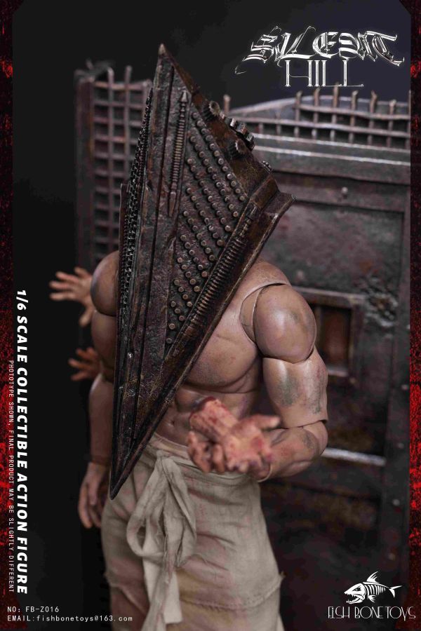 【史派克工廠】結單 預購免運24年Q4 FISH BONETOYS NO FB-Z016 寂靜嶺 三角頭 1/6 0617 FISH BONETOYS NO FB-Z016 寂靜嶺 三角頭