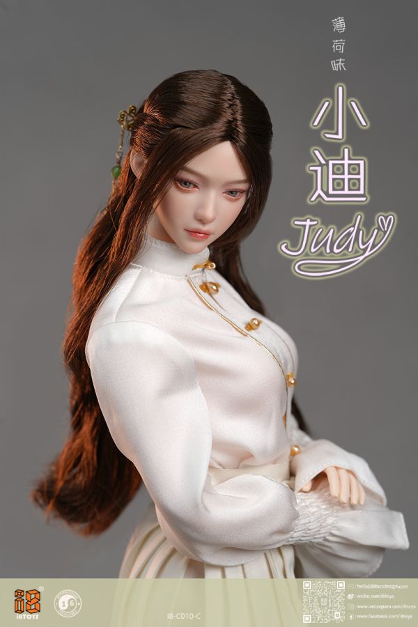 【史派克工廠】結單免運25年Q3 I8TOYS 1/6薄荷口味 小迪Judy 頭雕服飾套裝i8-C010-C款 0725 I8TOYS 1/6薄荷口味 小迪Judy 頭雕服飾套裝i8-C010-C款