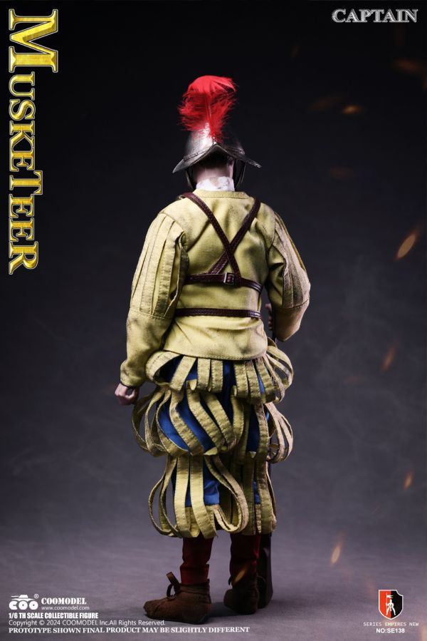 【史派克工廠】結單免運25年Q2 COOMODEL 1/6 帝國系列 西班牙征服者白銅版 火槍步兵長 火槍步兵 1227 COOMODEL 1/6 帝國系列 西班牙征服者白銅版 火槍步兵長 火槍步兵