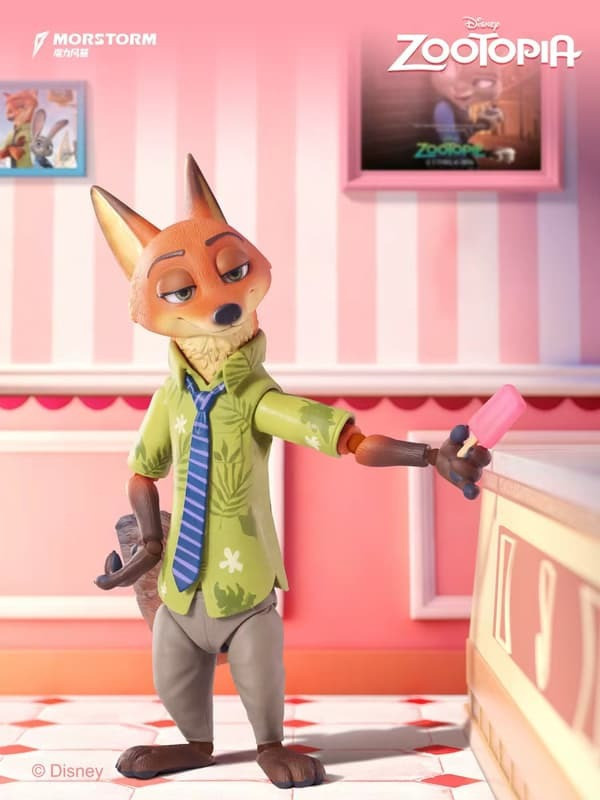 【史派克工廠】預購免運26年Q1 Fondjoy 動物方城市 茱蒂 尼克 可動人偶 中盒4入 共4款 0108 Fondjoy 動物方城市 茱蒂 尼克 可動人偶 中盒4入 共4款