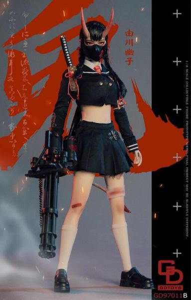 【史派克工廠】結單免運25年Q1 GDTOYS 1/6 鬼姬 第二彈 蒼鬼由美 由川優子 可動人偶 1213 GDTOYS 1/6 鬼姬 第二彈 蒼鬼由美 由川優子 可動人偶