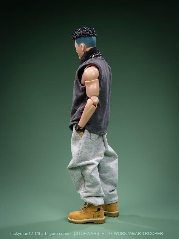 【史派克工廠】預購免運9月 trickyMan12 WORK WEAR TROOPER FB-10145-j 0813 INART Action 黑神話 悟空 四姐 1/12 可動