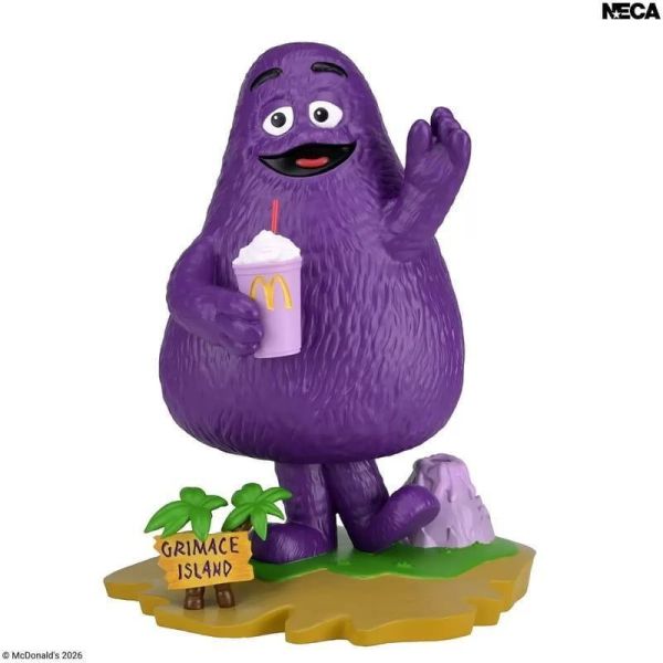 【史派克工廠】結單 26年Q4 NECA 麥當勞 8吋 McDonald's 奶昔大哥 Grimace 搖頭公仔 0903 NECA 麥當勞 8吋 McDonald's 奶昔大哥 Grimace 搖頭公仔