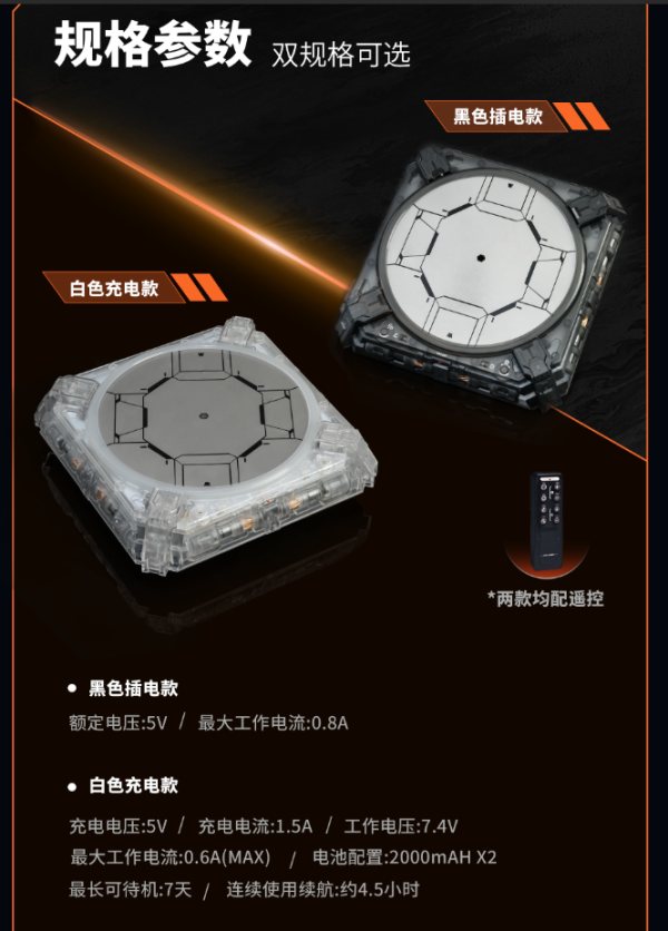 【史派克工廠】售完 免運 代理 MOSHOW TOYS 模壽 電控展示台 旋轉展示台 曜夜版 探索版 0730 代理 MOSHOW TOYS 模壽 電控展示台 旋轉展示台 曜夜版 探索版