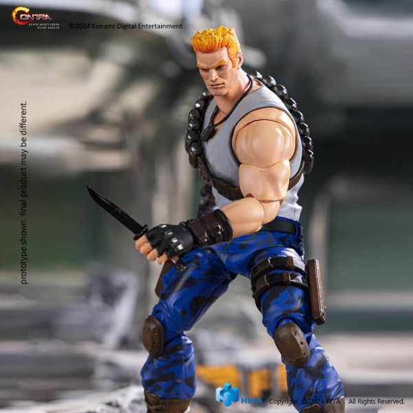 【史派克工廠】結單25年Q2 HIYA 海雅 魂斗羅 Contra 比爾 瑞澤 1/12 1017 HIYA 海雅 魂斗羅 Contra 比爾 瑞澤 1/12