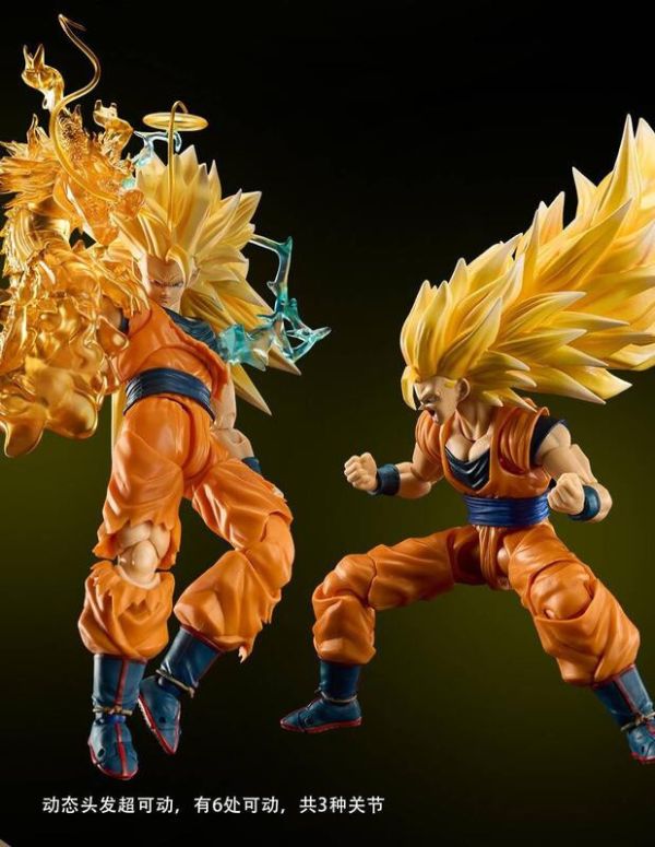 【史派克工廠】結單25年9月 SSW賽魂工坊 七龍珠 超級賽亞人 超三 孫悟空 SHF 龍拳配件包 0729 SSW 賽魂工坊 七龍珠 超級賽亞人 升級配件包 適用SHF