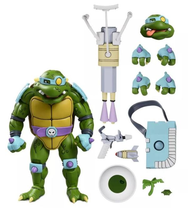 【史派克工廠】結單25年1月 NECA 忍者龜 終極版 史拉許 Slash 7吋 可動 1202 NECA 忍者龜 終極版 史拉許 Slash 7吋 可動