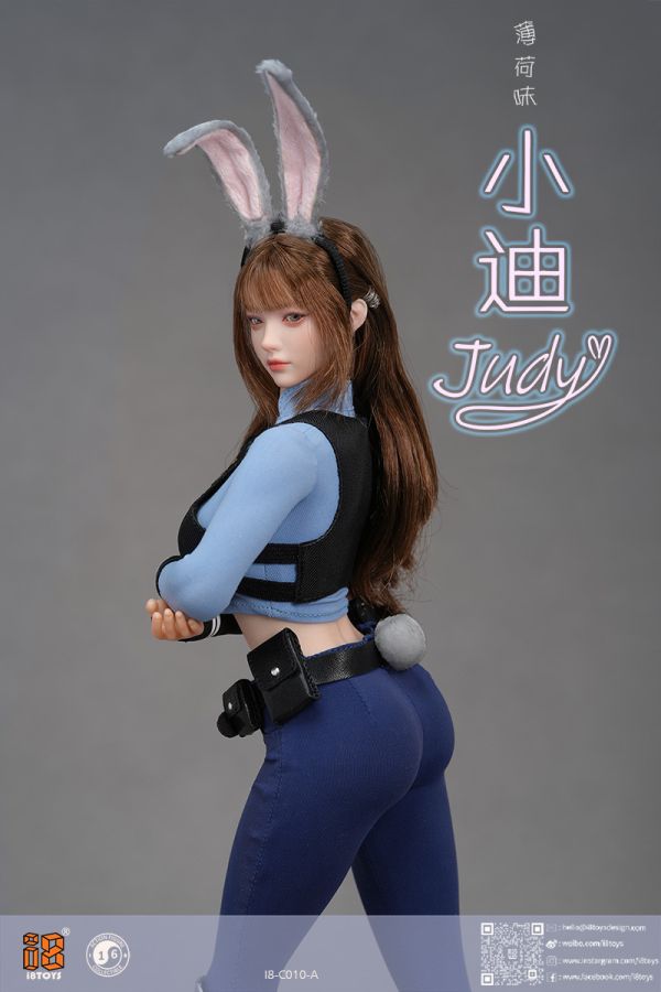 【史派克工廠】結單免運25年Q3 I8TOYS 1/6薄荷口味 小迪Judy 頭雕服飾套裝i8-C010-A款 0725 I8TOYS 1/6薄荷口味 小迪Judy 頭雕服飾套裝i8-C010-A款