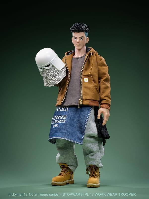【史派克工廠】預購免運9月 trickyMan12 WORK WEAR TROOPER FB-10145-j 0813 INART Action 黑神話 悟空 四姐 1/12 可動