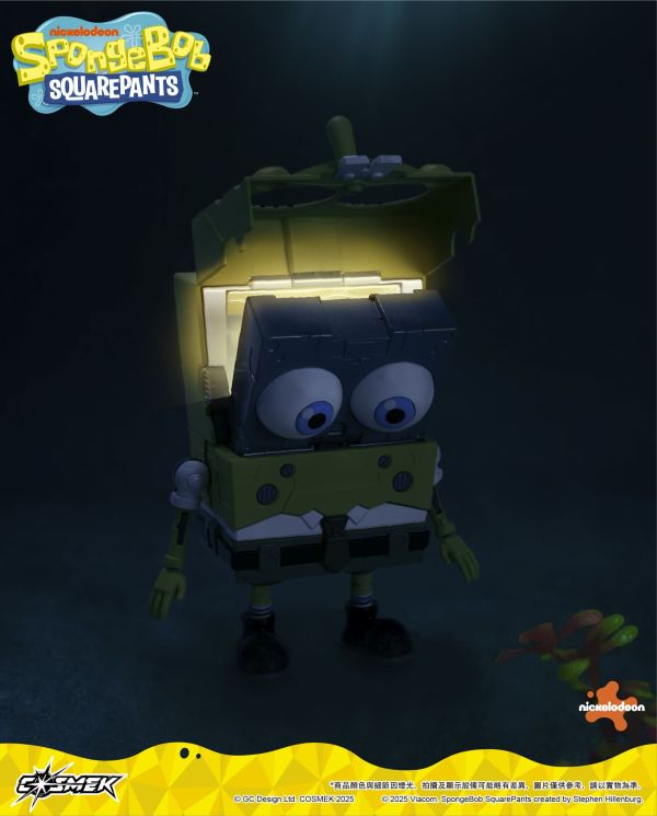 【史派克工廠】預購免運25年12月 COSMEK 合金 海綿寶寶 MECHA SPONGEBOB 1113 合金 海綿寶寶 MECHA SPONGEBOB