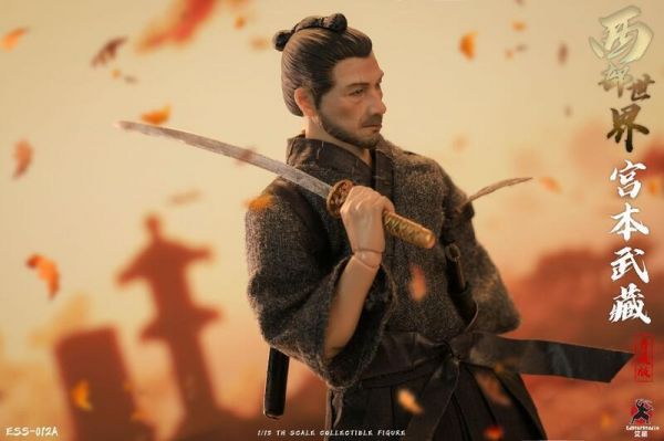 【史派克工廠】現貨 艾星 1/12 西部世界宮本武藏 ESS012 可動兵人偶模型 手辦 ESS-012A 【史派克工廠】現貨 艾星 1/12 西部世界宮本武藏 ESS012 可動兵人偶模型 手辦 ESS-012A