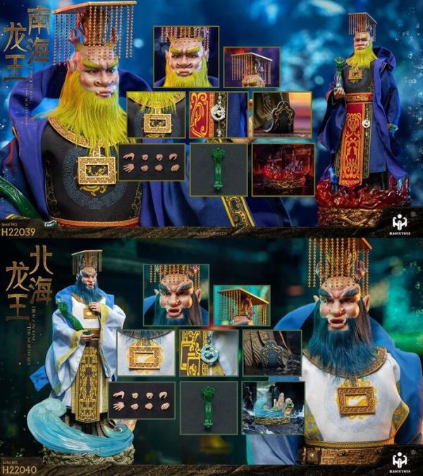 【史派克工廠】結單預購免運24年10月 HAOYUTOYS 1/6 神話系列 可動人偶 H22039南海龍王 H22040北海龍王 0830 HAOYUTOYS 1/6 神話系列 可動人偶 H22039南海龍王 H22040北海龍王