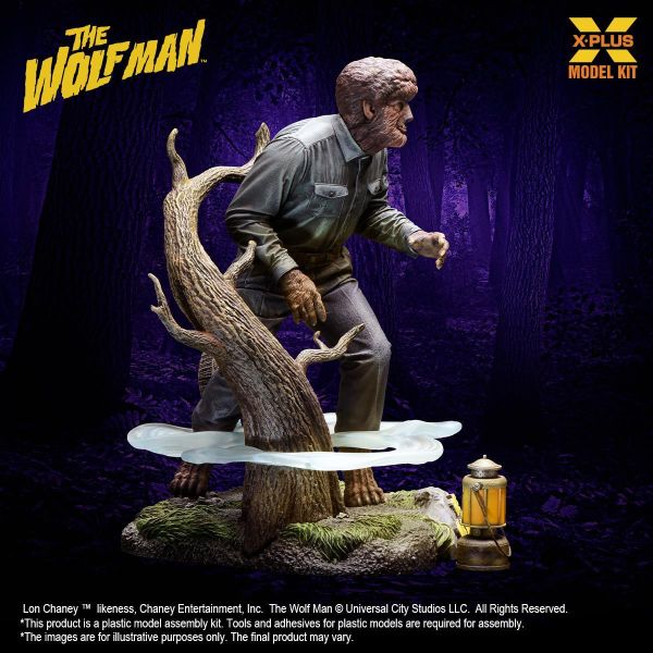 【史派克工廠】結單 免運11月 X-PLUS 狼人The Wolf Man 小朗 錢尼 狼人 1/8 組裝 再版 0923 X-PLUS 狼人The Wolf Man 小朗 錢尼 狼人 1/8 塑膠組裝