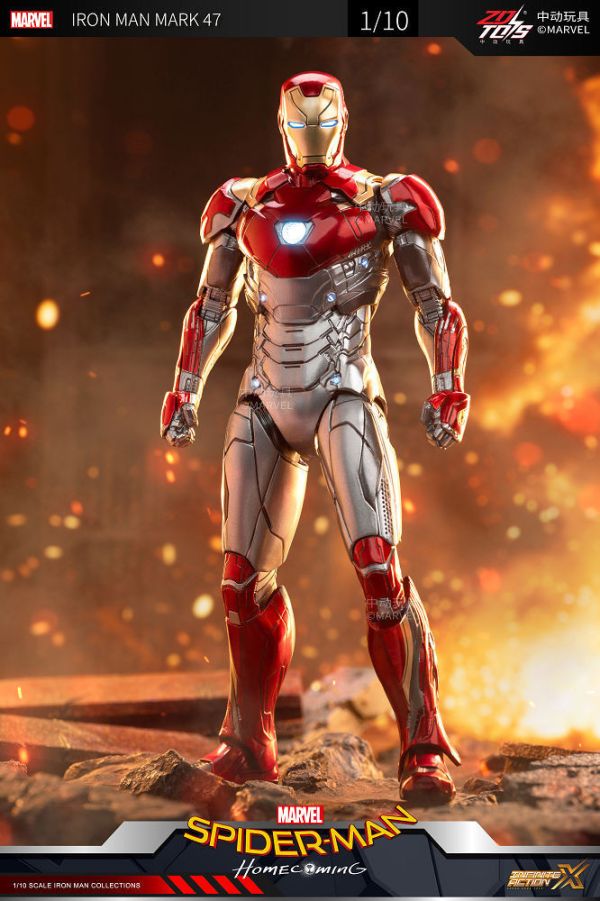 【史派克工廠】結單 預購24年Q4 中動 鋼鐵人 Mark 47 7吋 可動人偶 0712 中動 鋼鐵人 Mark 47 7吋 可動人偶