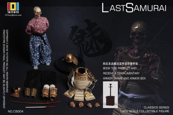 【史派克工廠】預購免運Q2 101TOYS 1/6 經典 最後武士之魂/技/誠/魅 NO.CS001-04 0514 101TOYS 1/6 經典 最後武士之魂/技/誠/魅 NO.CS001-04