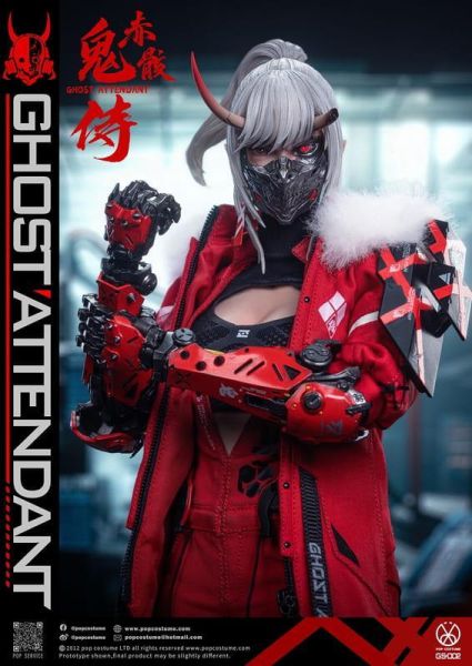 【史派克工廠】預購免運26年Q3 POPCOSTUME 1/6 鬼侍系列 緋刃修羅 赤骸 可動人偶GS-002 0423 POPCOSTUME 1/6 鬼侍系列 緋刃修羅 赤骸 可動人偶GS-002