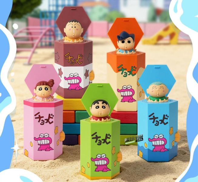 【史派克工廠】結單免運26年8月 52Toys 蠟筆小新 趣味水槍 夏日暴擊 中盒4入 0729 52Toys 蠟筆小新 趣味水槍 夏日暴擊 中盒4入