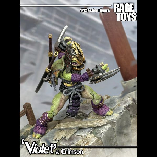 【史派克工廠】預購免運26年Q2 烈炎工作室 武士力量 烏龜姊妹花 可動人偶 1226 烈炎工作室 武士力量 烏龜姊妹花 可動人偶