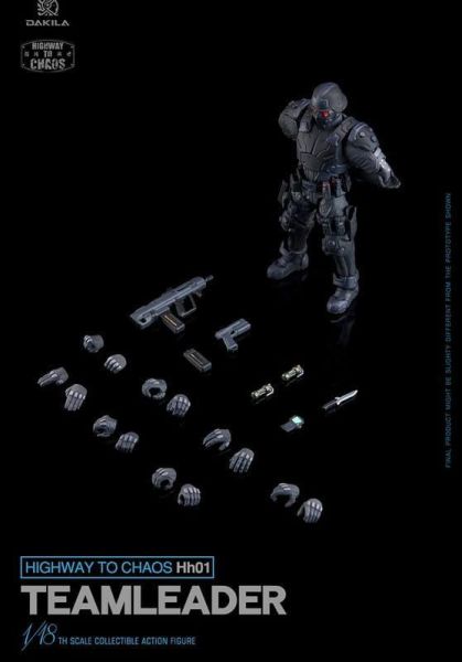 【史派克工廠】預購免運26年Q2 DAKILA 混沌高速 地獄犬小隊Hh01 地獄犬隊長 可動 0327 DAKILA 混沌高速 地獄犬小隊Hh01 地獄犬隊長 可動