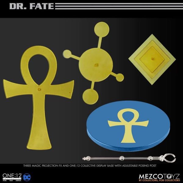【史派克工廠】結單 免運27年Q1 MEZCO One:12 DC Dr. Fate 命運博士 1/12 可動 0826 MEZCO One:12 DC Dr. Fate 命運博士 1/12 可動