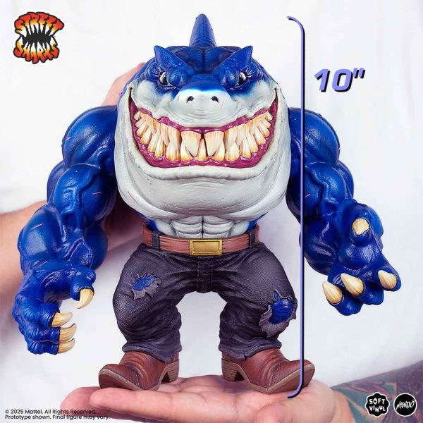 【史派克工廠】結單免運25年12月 MONDO 鯊魚俠 大俠歐尼爾 軟膠人偶 10吋 0310 MONDO 鯊魚俠 大俠歐尼爾 軟膠人偶 10吋