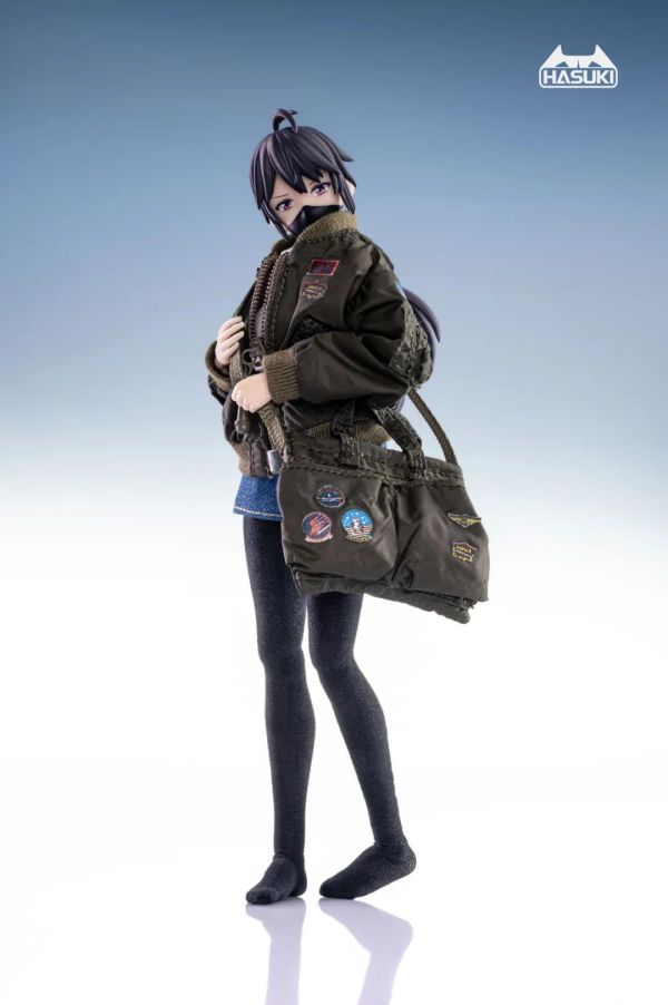 【史派克工廠】預購免運25年12月 HASUKI 神貓跳動 1/12人偶服裝配件 CS007 空軍夾克套裝 不含人偶 1009 HASUKI 1/12人偶服裝配件 CS007 空軍夾克套裝 不含人偶