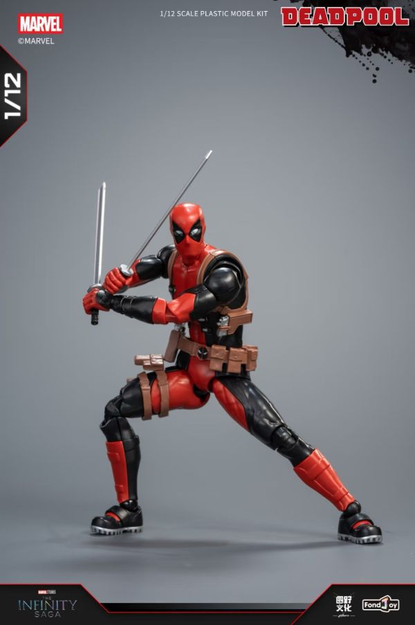 【史派克工廠】結單免運25年3月 FondJoy 泛樂 死侍 組裝模型 1/12 6寸可動 0226 FondJoy 泛樂 死侍 組裝模型 1/12 6寸可動