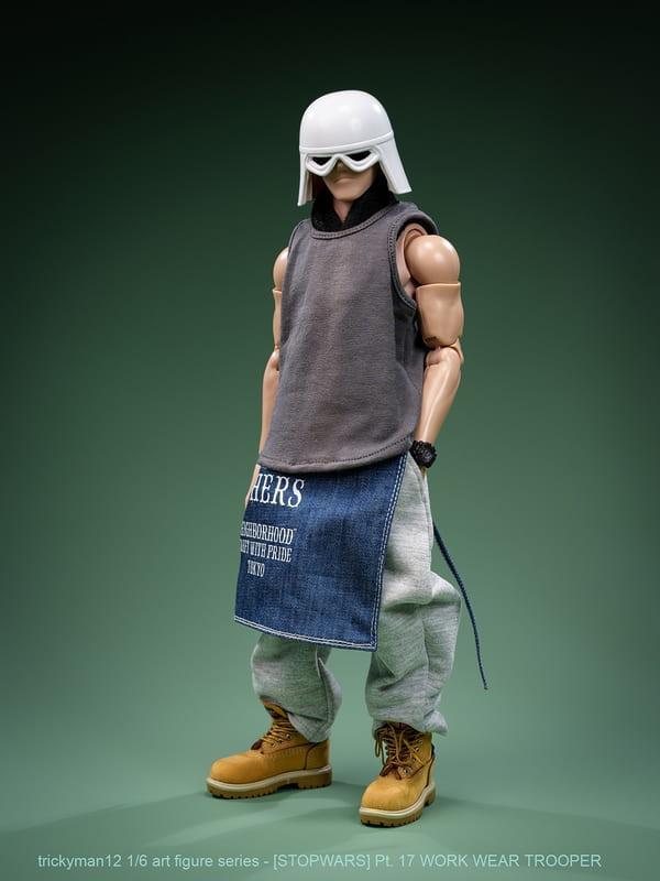【史派克工廠】預購免運9月 trickyMan12 WORK WEAR TROOPER FB-10145-j 0813 INART Action 黑神話 悟空 四姐 1/12 可動