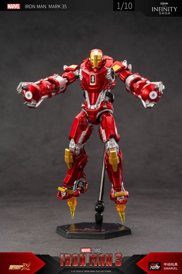 【史派克工廠】結單 預購24年Q4 中動 鋼鐵人 Mark 35 紅鯛魚 7吋 可動人偶 0712 中動 鋼鐵人 Mark 35 紅鯛魚 7吋 可動人偶