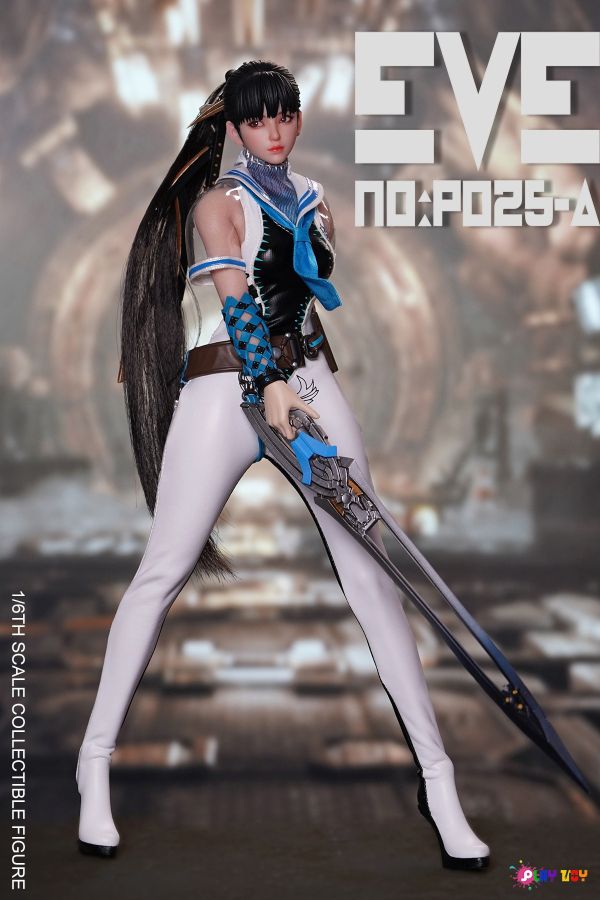 【史派克工廠】結單預購免運25年Q2 PLAY TOY 1/6 劍星 騰空小隊 EVE 可動人偶 P025A 0925 PLAY TOY 1/6 劍星 騰空小隊 EVE 可動人偶 P025A