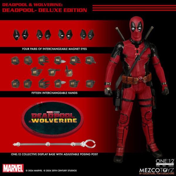 【史派克工廠】結單免運25年Q2 MEZCO One:12 金鋼狼 死侍 電影版 Deadpool 1014 MEZCO One:12 金鋼狼 死侍 電影版 Deadpool