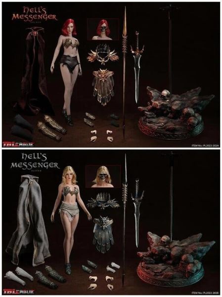 【史派克工廠】現貨 TBLeague 新品 1/6 地獄使者 可動 銀色 PL2022-202 TBLeague 新品 1/6 地獄使者 可動 金色/銀色 PL2022-202