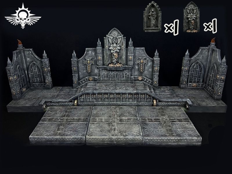 【史派克工廠】結單25年Q2 猩嵐工坊 鋼鐵鑄造 戰鎚類 無限組合場景 GT001A 重置版 0115 猩嵐工坊 鋼鐵鑄造 戰鎚類 無限組合場景 GT001A 重置版