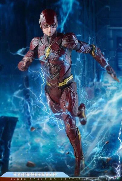 【史派克工廠】現貨 BY-ART 1/6 THUNDERBOLT 可動 DC 閃電俠 BY- 020 0224 BY-ART 1/6 THUNDERBOLT 可動 DC 閃電俠 BY- 020