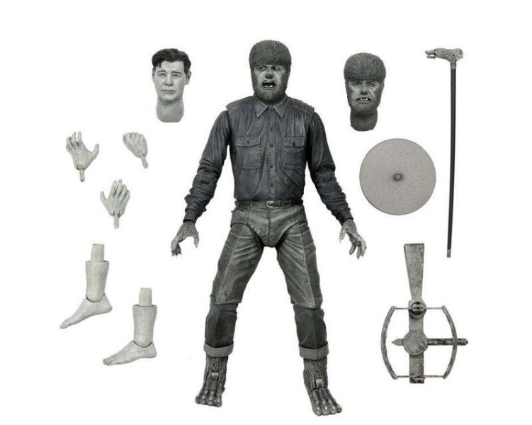 【史派克工廠】現貨 NECA 狼人(1941) 7吋 可動 異色板 NECA 狼人(1941) 7吋 可動 異色板