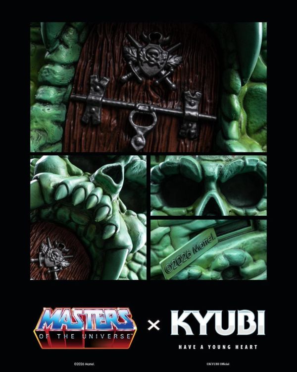 【史派克工廠】預購免運Q3 KYUBI × Masters of the Universe灰堡收藏雕像充電座 訂0624 KYUBI × Masters of the Universe灰堡收藏雕像充電座 訂