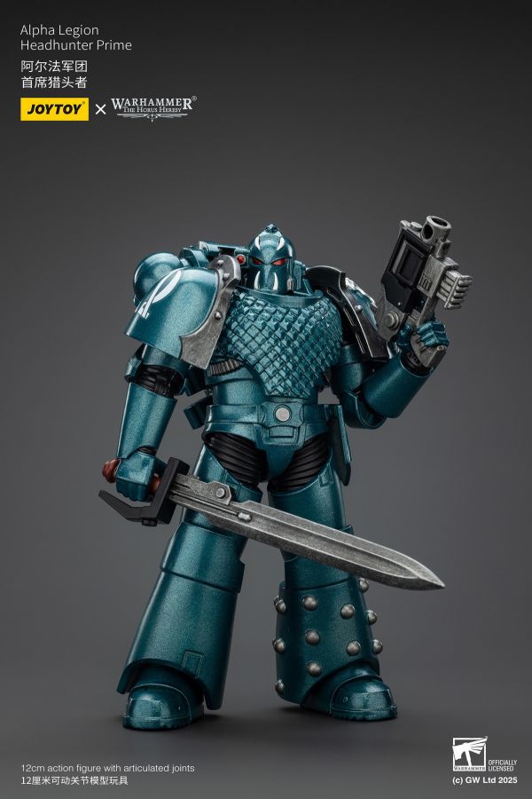 【史派克工廠】預購8月 JOYTOY暗源 1/18 阿爾法軍團 首席獵頭者 JT01413 0523 JOYTOY暗源 1/18 阿爾法軍團 首席獵頭者 JT01413