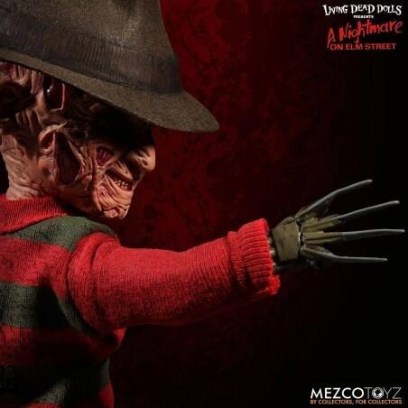 【史派克工廠】結單預購25年2月 MEZCO TOYZ LDD 活死人娃娃系列 半夜鬼上床 佛萊迪 0730 MEZCO TOYZ LDD 活死人娃娃系列 半夜鬼上床 佛萊迪